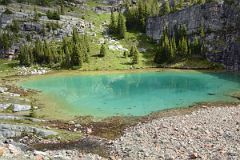 36 Lefroy Lake From Yukness Ledges Trail Just After Leaving Lake Oesa Near Lake O-Hara.jpg